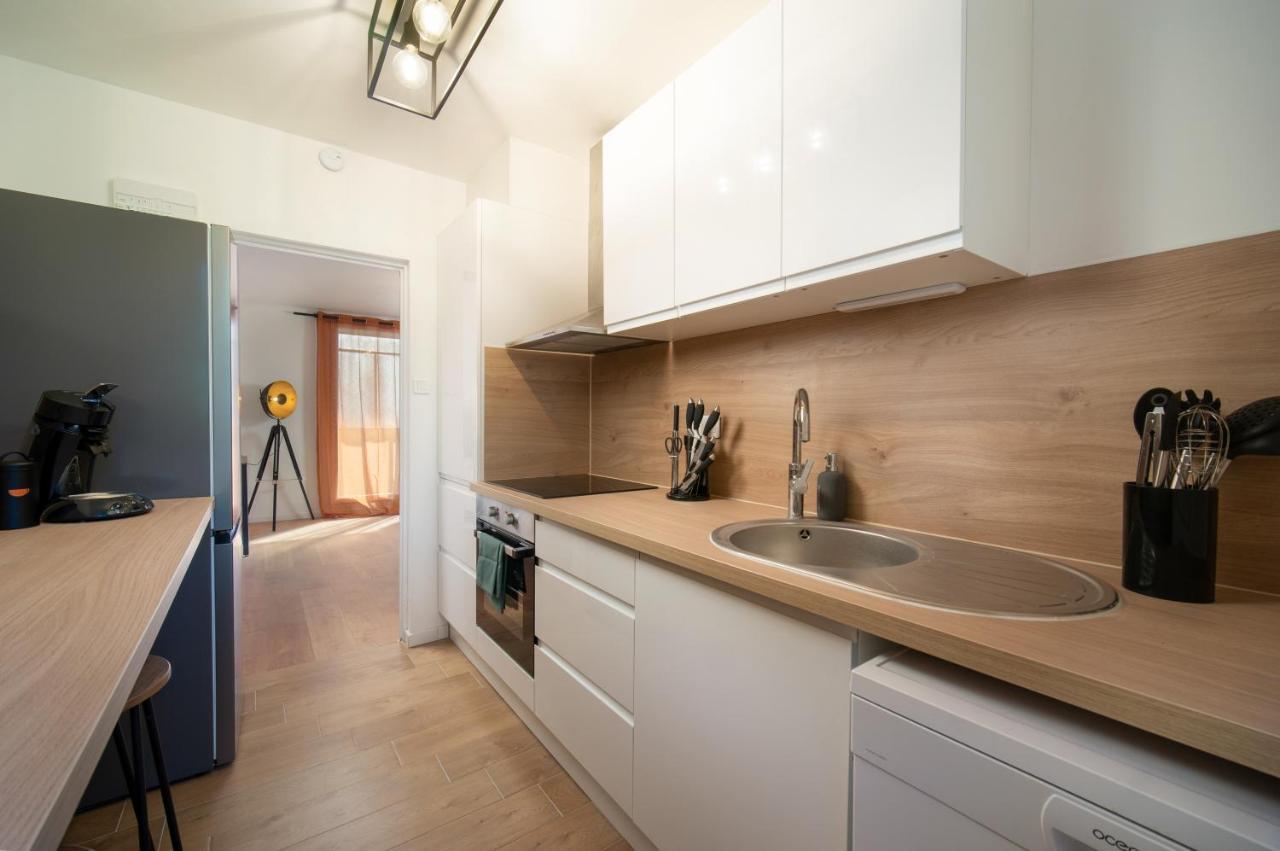 Grand Appartement 3 Chambres Avec Clim Et Balcon Марсель Екстер'єр фото