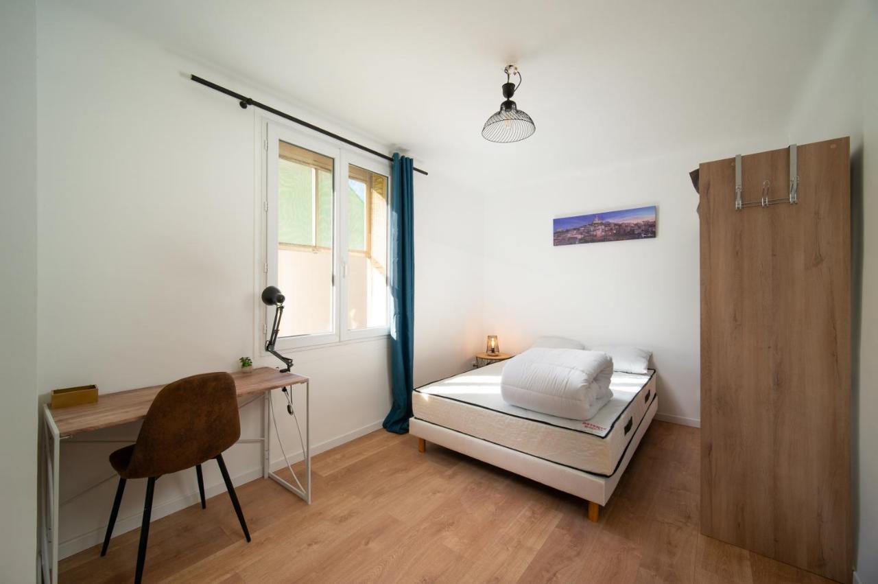 Grand Appartement 3 Chambres Avec Clim Et Balcon Марсель Екстер'єр фото